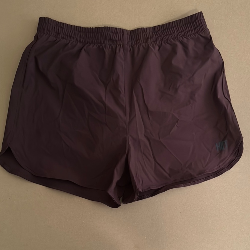 ASOS HIIT Burgundy Training Shorts -Lined